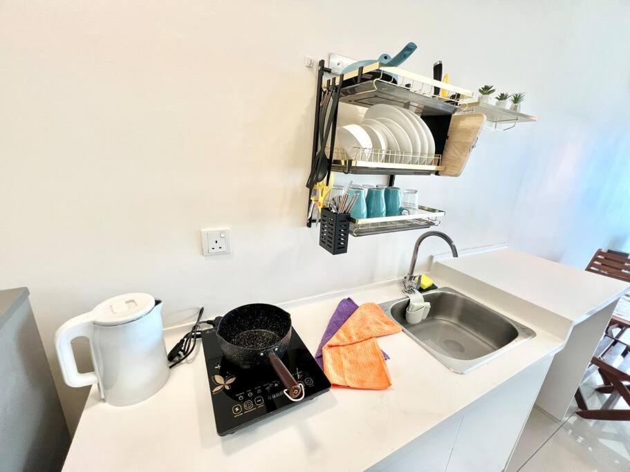 B Setia Alam 1-5 Pax Cozy Home Wifi&Tv Studio 3 Beds Trefoil Shah Alam Exterior foto